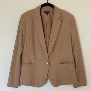 Ann Taylor Classic Women's Blazer in Tan